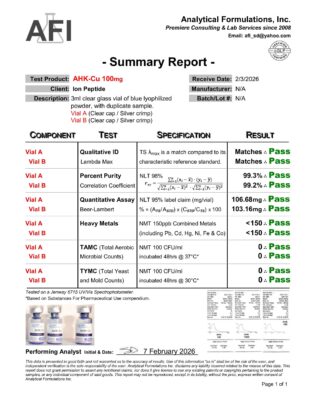 ion peptides